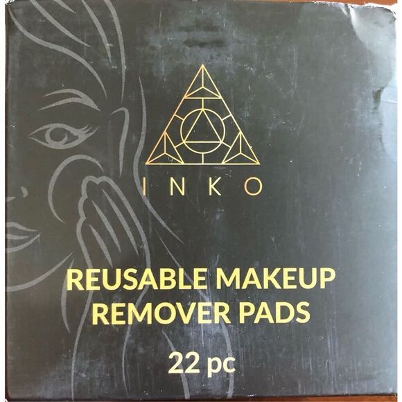 INKO - NWT - Reusable Makeup Remover Pads (20), Laundry Bag & Bamboo Storage Box - Picture 11 of 11